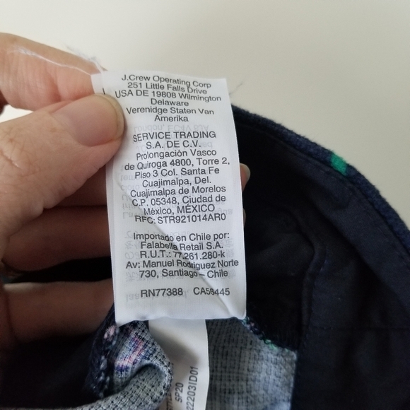 J Crew Floral Basketweave Short with Side Zip Size 4 - Picture 13 of 13